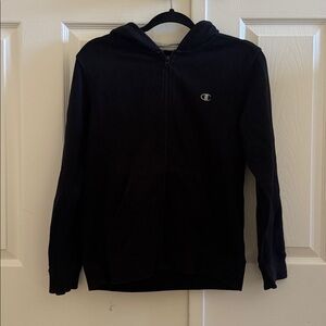 NWOT UO Champion Black Zip-Up Hoodie
